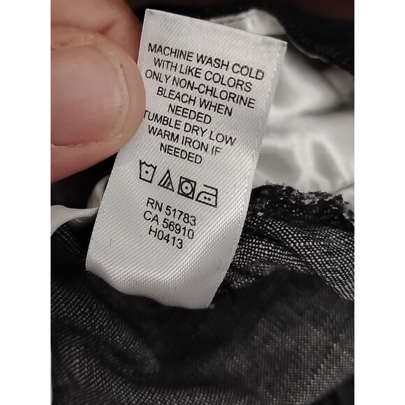 Maurices Pants Trousers Womens Size 5/6  Regular Black Straight Midrise - Picture 8 of 8